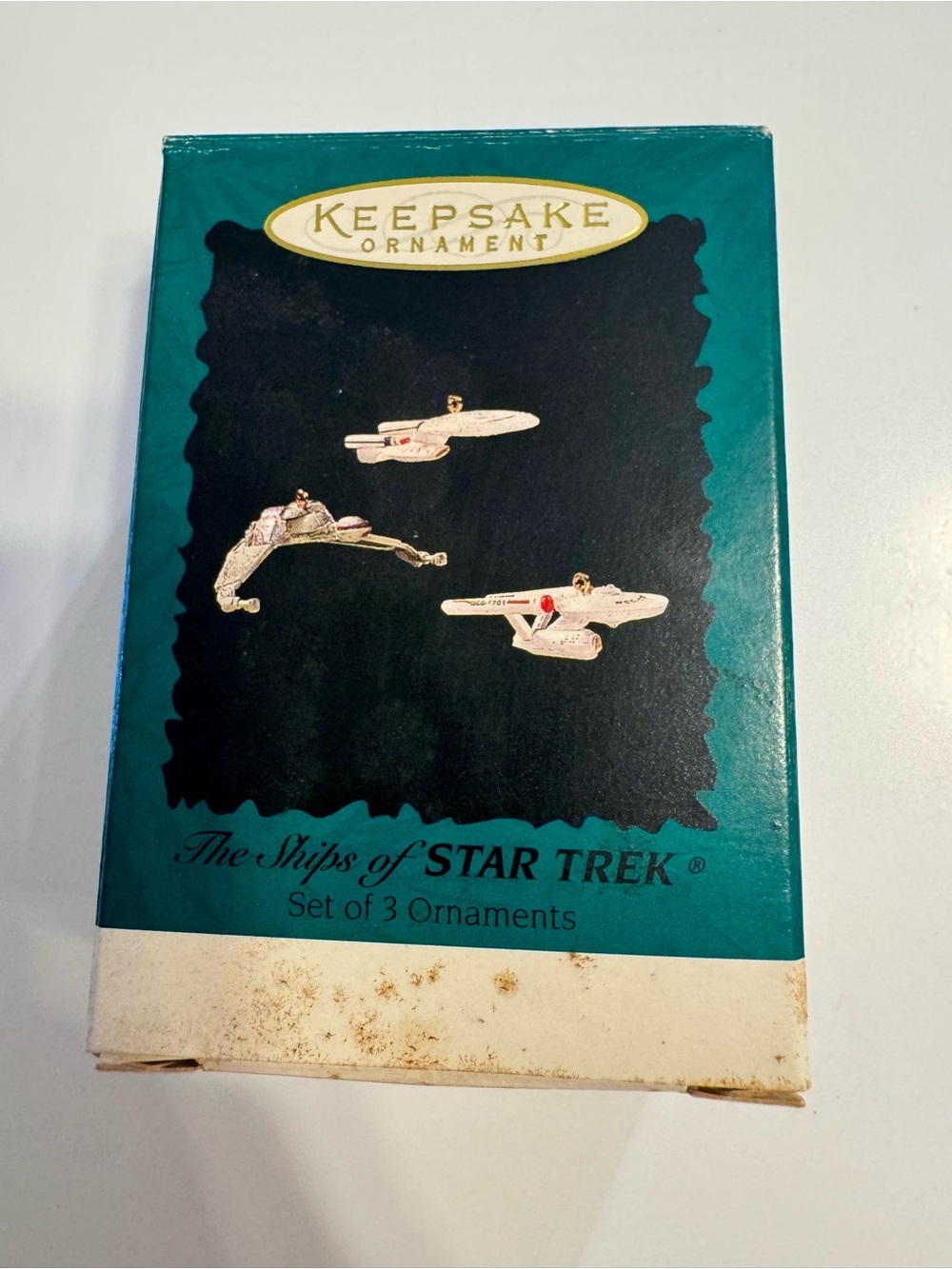 Vintage Star Trek Ornaments- set of 3 - Picture 3 of 3